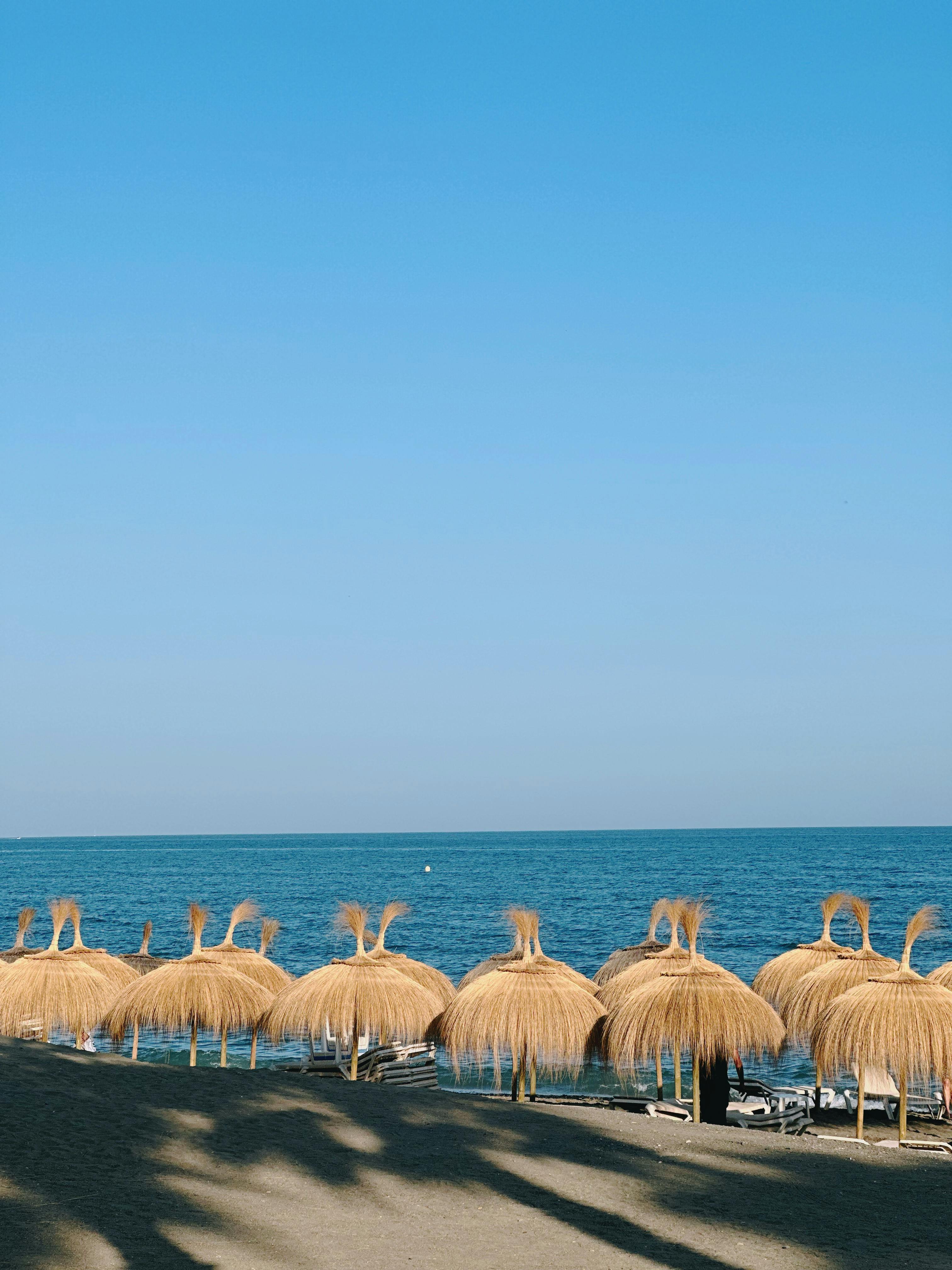 Image of beach huts